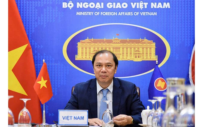 El viceministro de Relaciones Exteriores de Vietnam, Nguyen Quoc Dung.