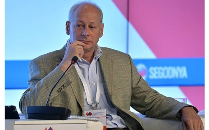 Viceministro ruso de Comunicación de Medios Masivos Alexei Volin 