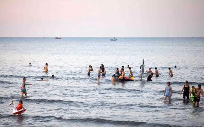  Playa de Cua Lo (Fotografía: VNA)