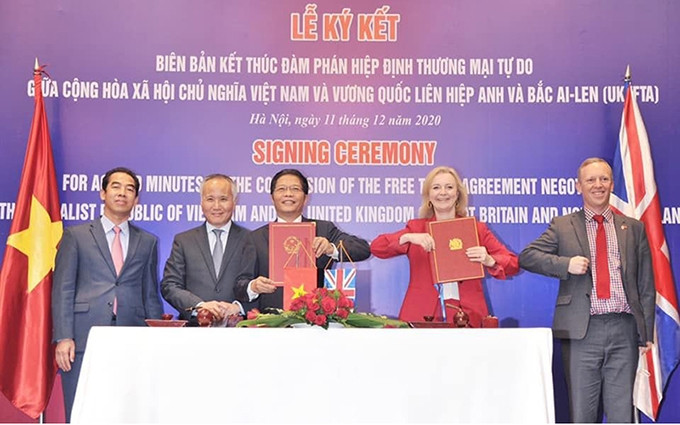 Vietnam finalizó en 2020 las negociaciones del TLC con el Reino Unido. (Fotografía: Ministerio de Relaciones Exteriores de Vietnam)