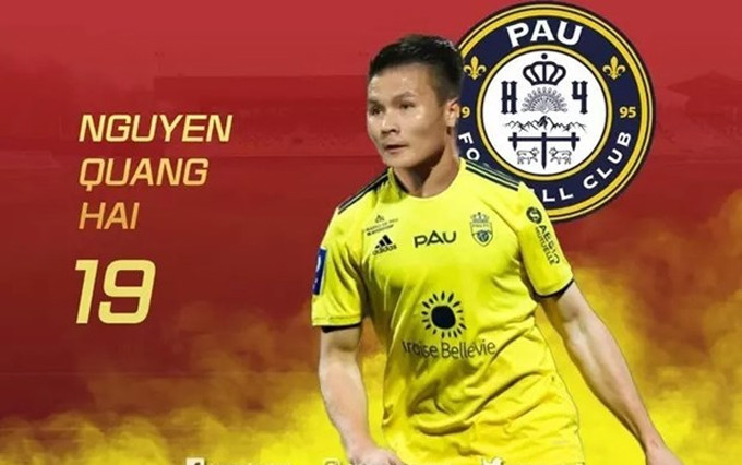 Nguyen Quang Hai, mejor centrocampista de la selección nacional de Vietnam. (Fotografía: vietnamnet.vn)