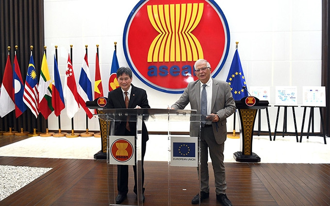 La Asean y la Ue mantienen con frecuencia las reuniones.