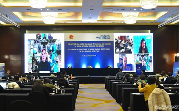 El panorama de la reunión. (Fotografía: baoquocte.vn)