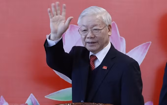 El secretario general del Partido Comunista de Vietnam, Nguyen Phu Trong. (Fotografía: VNA)