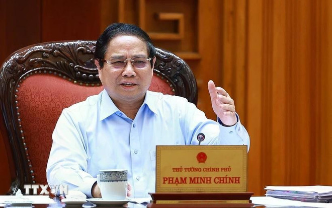 El primer ministro de Vietnam, Pham Minh Chinh. (Foto: VNA) El primer ministro de Vietnam, Pham Minh Chinh. (Foto: VNA)