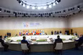 El primer ministro de Vietnam, Le Minh Hung, participa junto a líderes de la Asean y Rusia en una sesión de trabajo sobre la integración euroasiática en Kazán. (Foto: VGP)