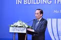 El miembro del Buró Político del Comité Central del Partido Comunista de Vietnam y ministro de Relaciones Exteriores, Le Hoai Trung. (Foto: VNA)