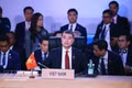 El primer ministro de Vietnam, Le Minh Hung, participa en la sesión plenaria de la 48ª Cumbre de la Asean, celebrada en Cebú, Filipinas. (Foto: VNA)
