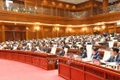 Vista del primer período de sesiones de la Asamblea Nacional de Laos de la X legislatura. (Foto: VNA)