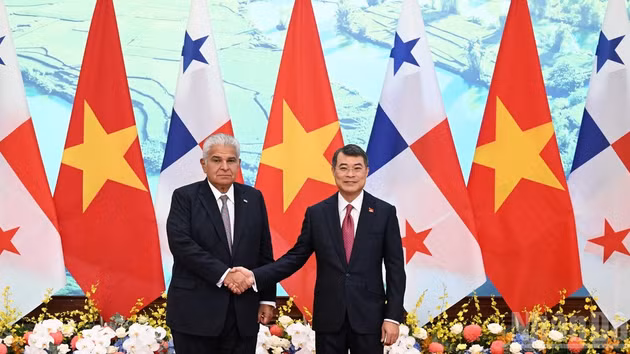 [Foto] Premier de Vietnam se reúne con presidente de Panamá