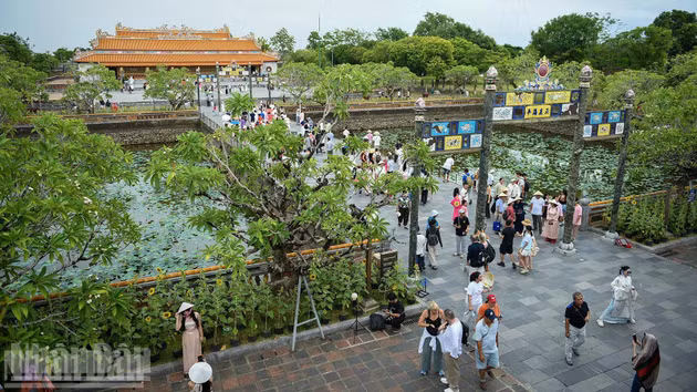 Recinto de la Ciudadela Imperial de Hue.