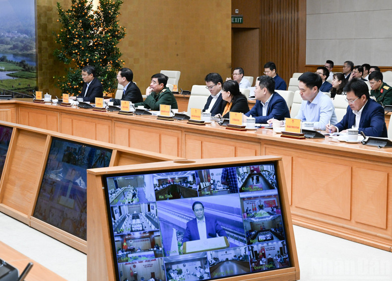 Delegados a la reunión. (Foto: VNA)