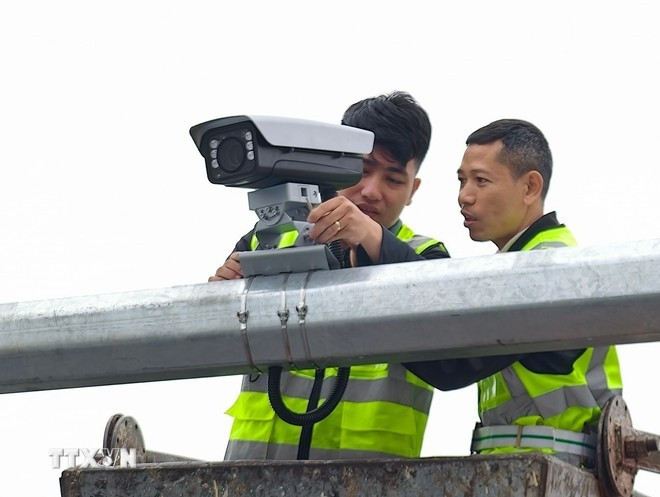 Las cámaras con IA cubrirán todas las intersecciones de Hanói. (Foto: VNA)