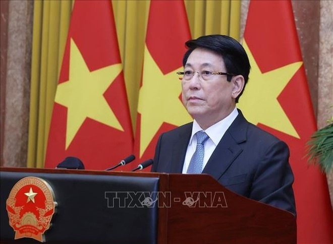 El presidente vietnamita, Luong Cuong. (Foto: VNA)