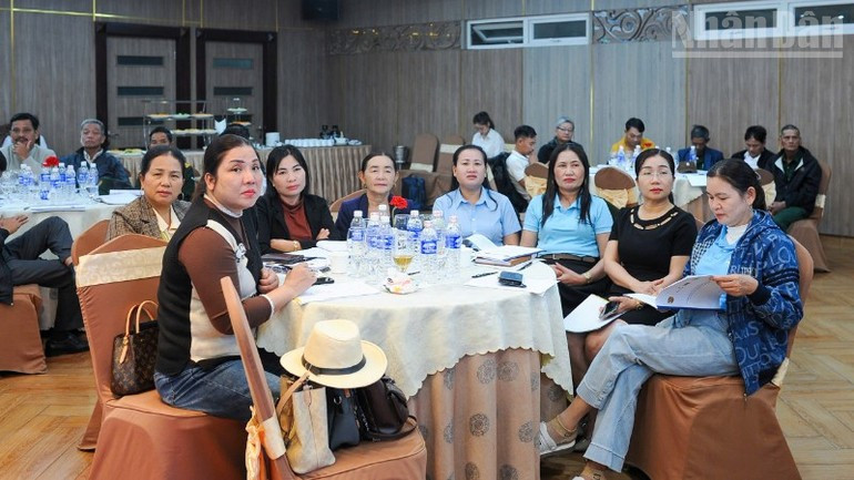 Asistentes a la conferencia.