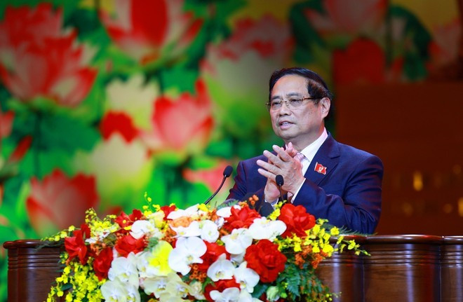 El primer ministro Pham Minh Chinh. (Foto: VNA)