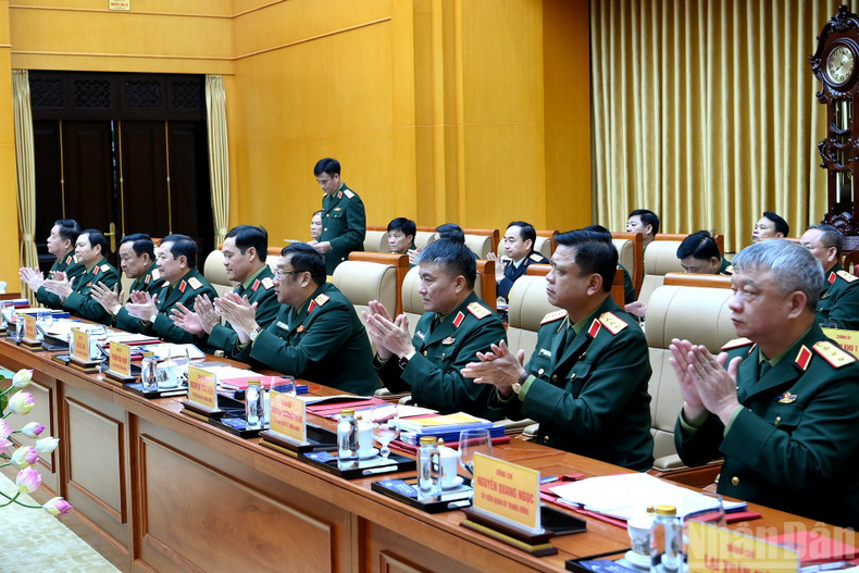 Los delegados en la reunión.
