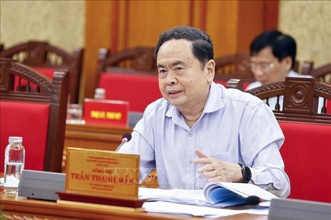 El titular de la Asamblea Nacional, Tran Thanh Man. (Foto: VNA) El titular de la Asamblea Nacional, Tran Thanh Man. (Foto: VNA)