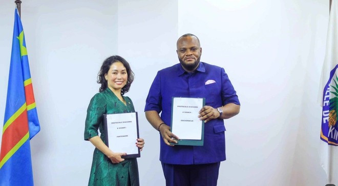 Vingroup y el Gobierno de Kinshasa investigarán y desarrollarán una megaciudad a orillas del río Congo en un terreno de 6.300 hectáreas. (Fuente: vietnamnet.vn)