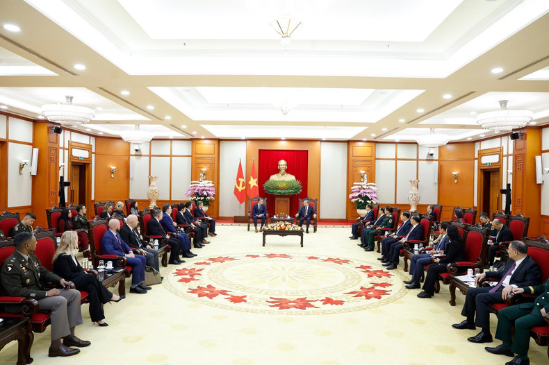 Panorama de la reunión. (Foto: VNA)