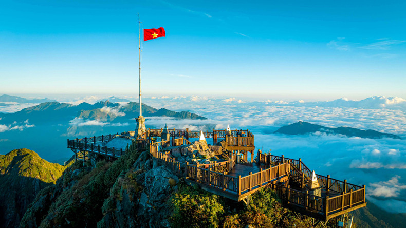 Cima del monte Fansipan. (Foto: Unsplash–Vivu Vietnam) Cima del monte Fansipan. (Foto: Unsplash–Vivu Vietnam)