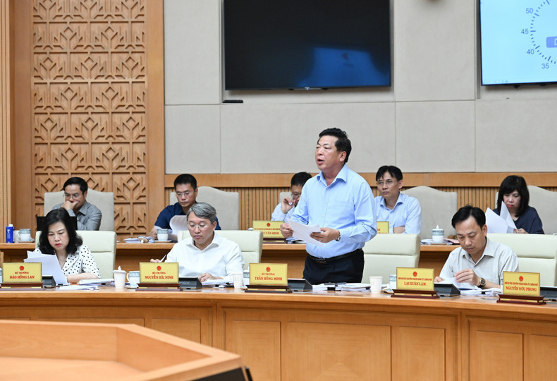 El ministro de Construcción, Tran Hong Minh, en su intervención. El ministro de Construcción, Tran Hong Minh, en su intervención.