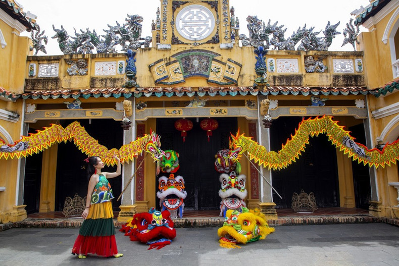 La Casa Comunal de Hiep Ninh, sitio histórico nacional, es uno de los símbolos antiguos del barrio de Tan Ninh. (Foto: VNA) La Casa Comunal de Hiep Ninh, sitio histórico nacional, es uno de los símbolos antiguos del barrio de Tan Ninh. (Foto: VNA)