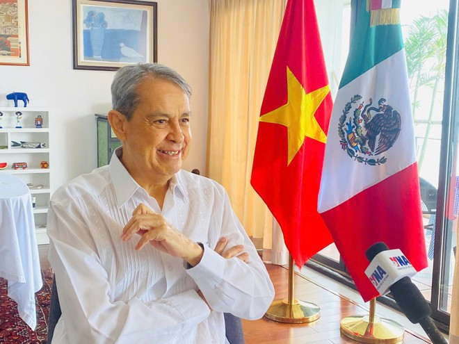 El embajador de México en Vietnam, Alejandro Negrín Muñoz (Fuente: VNA) El embajador de México en Vietnam, Alejandro Negrín Muñoz (Fuente: VNA)