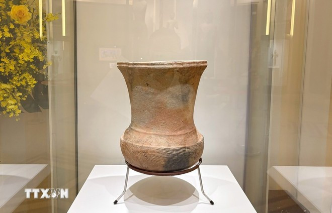 El objeto "Cho Gom" fue reconocido como Tesoro Nacional en diciembre de 2024. (Foto:VNA) El objeto "Cho Gom" fue reconocido como Tesoro Nacional en diciembre de 2024. (Foto:VNA)