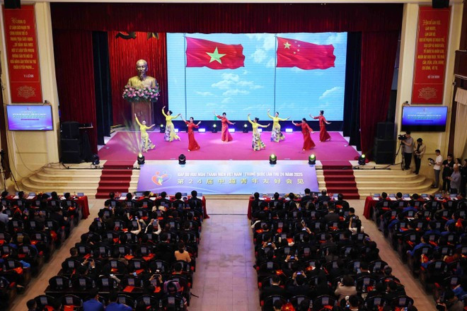 La inauguración del programa de intercambio popular Vietnam-China. (Foto: VNA) La inauguración del programa de intercambio popular Vietnam-China. (Foto: VNA)