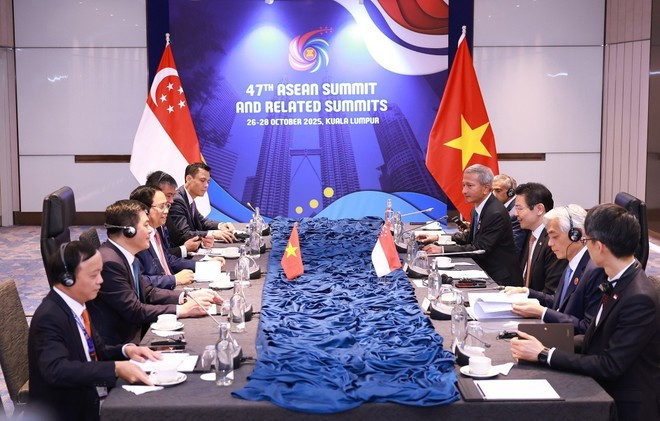 En la cita. (Foto: VNA)