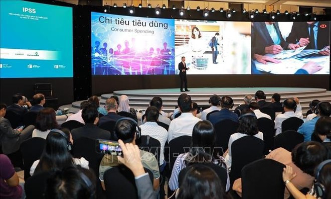 El Foro de Nueva Economía de Vietnam (VNEF) 2025 se efectúa en Hanói. (Foto: VNA) El Foro de Nueva Economía de Vietnam (VNEF) 2025 se efectúa en Hanói. (Foto: VNA)