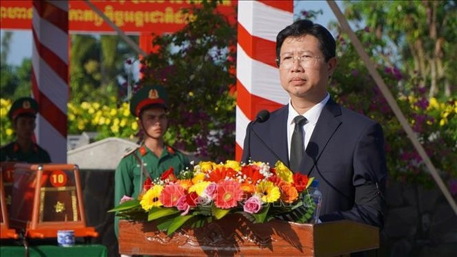 El vicepresidente del Comité Popular de Dong Thap Huynh Minh Tuan. (Foto: VNA) El vicepresidente del Comité Popular de Dong Thap Huynh Minh Tuan. (Foto: VNA)