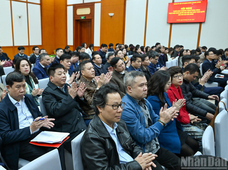 Delegados a la conferencia.