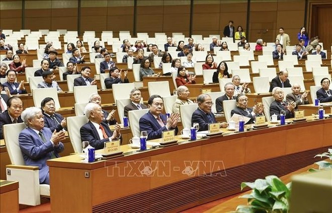 En la cita. (Foto: VNA)