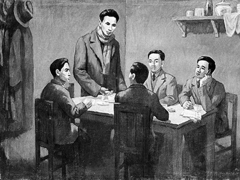 Del 6 de enero al 7 de febrero de 1930, la Conferencia para la unificación de las organizaciones comunistas y la fundación del Partido Comunista de Vietnam se celebró en Hong Kong (China), bajo la presidencia de Nguyen Ai Quoc en representación de la Internacional Comunista. Se considera como un congreso fundacional de la organización política. El nacimiento del Partido Comunista de Vietnam marcó un gran punto de inflexión en la Revolución, al poner fin a la crisis sobre la política y el camino de salvación nacional y reunificación del país, liberándolo de la opresión colonial y feudal, y sacándolo de la pobreza y el atraso. (Foto: VNA)