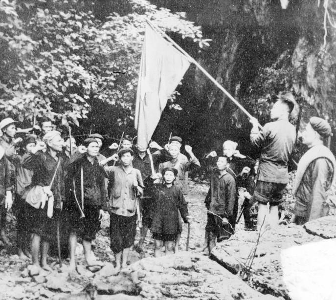 La primera unidad guerrillera en Vietnam dirigida por el Partido Comunista de Vietnam se estableció en Bac Son (entonces provincia de Cao Lang) en 1940. (Foto: VNA)