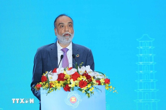 Amandeep Singh Gill, secretario general adjunto y enviado especial para la Tecnología del Secretario General de la Organización de las Naciones Unidas (ONU). (Foto: VNA)