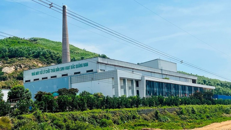 Planta de tratamiento de residuos sólidos domésticos de Bac Quang Nam, en la central provincia de Quang Nam. (Foto: Anh Quan-Do Van)