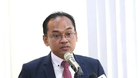 El doctor Seun Sam, investigador en ciencias políticas de la Real Academia de Camboya (Foto: VNA)
