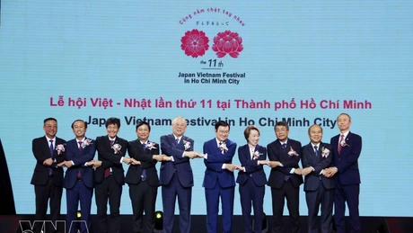 En la inauguración del festival (Foto: VNA)