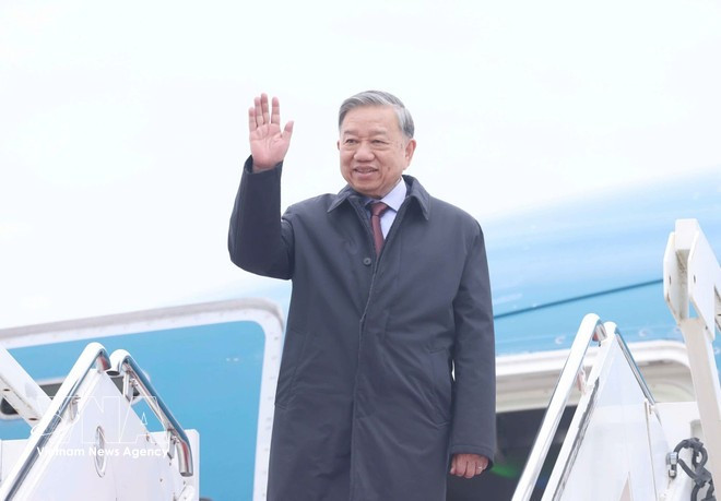 El secretario general del Partido Comunista de Vietnam, To Lam. Foto: VNA