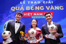 Los mejores atletas del fútbol vietnamita en 2021 (Fotografía: VFF)