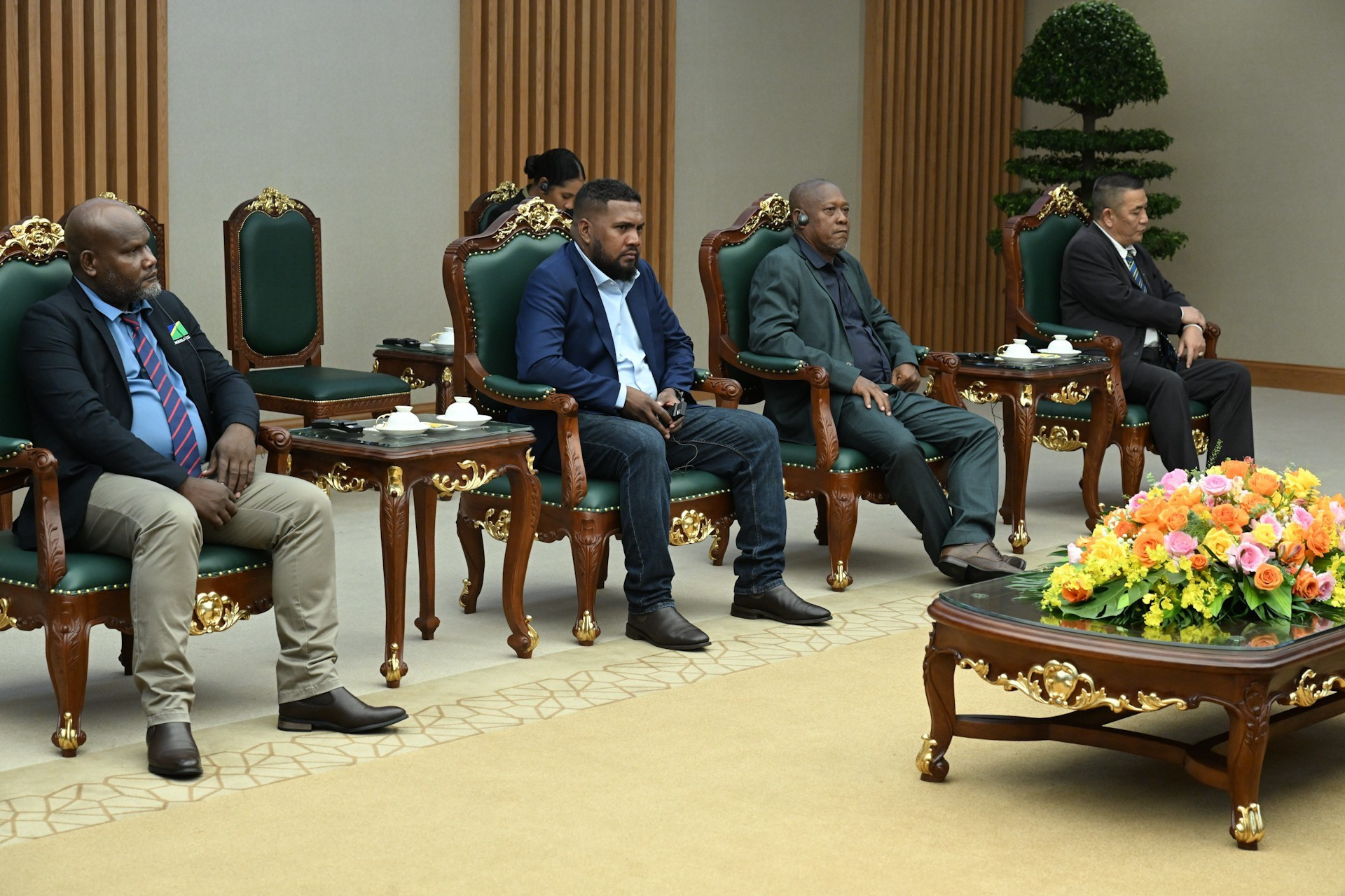 Delegados de las Islas Salomón.