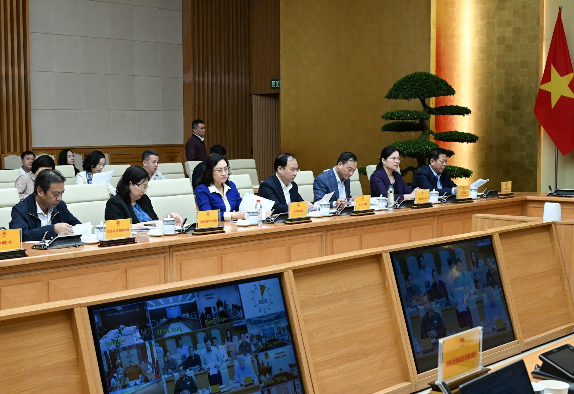 Asistentes a la reunión.