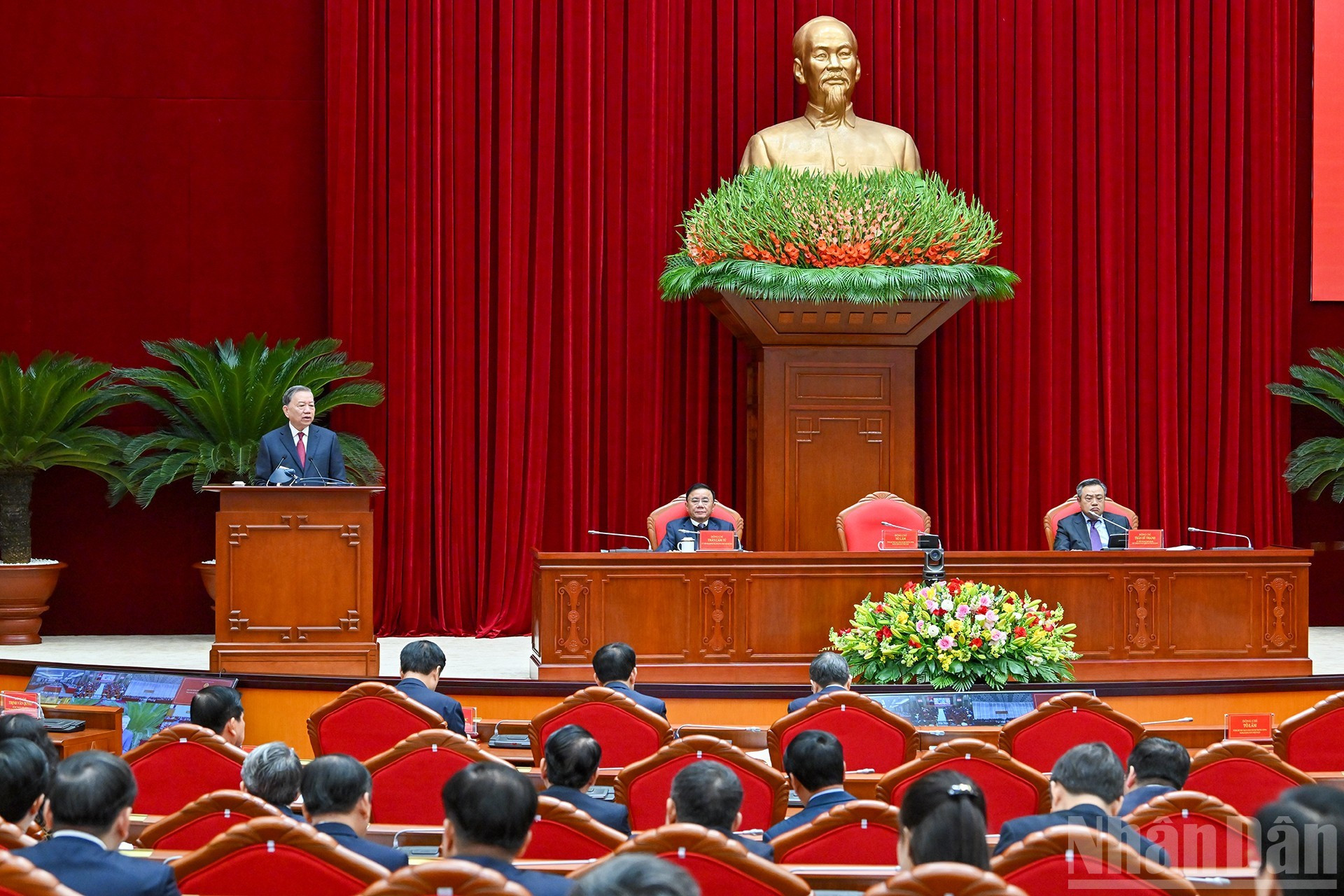 Vista de la reunión.