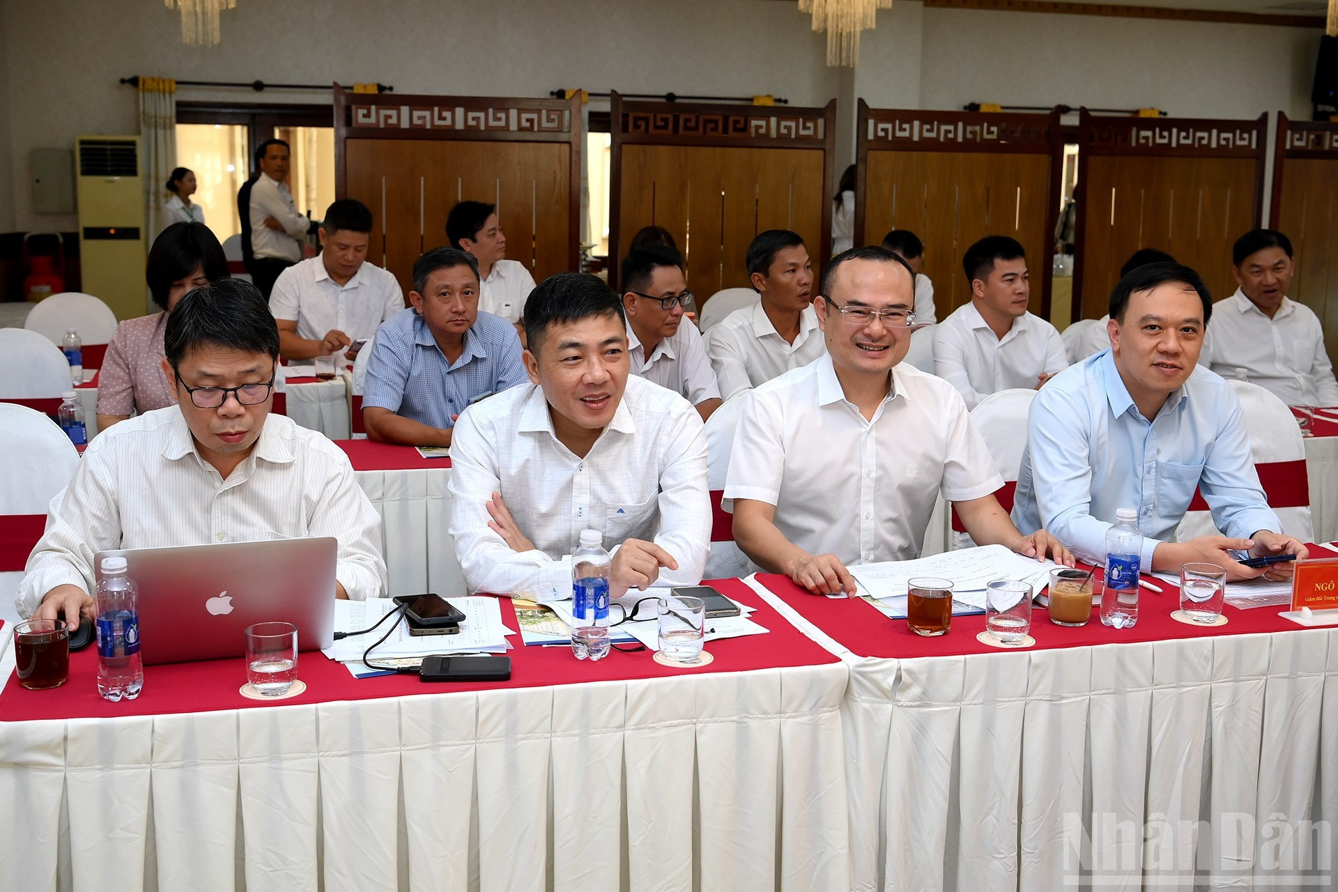 Delegados en la cita.