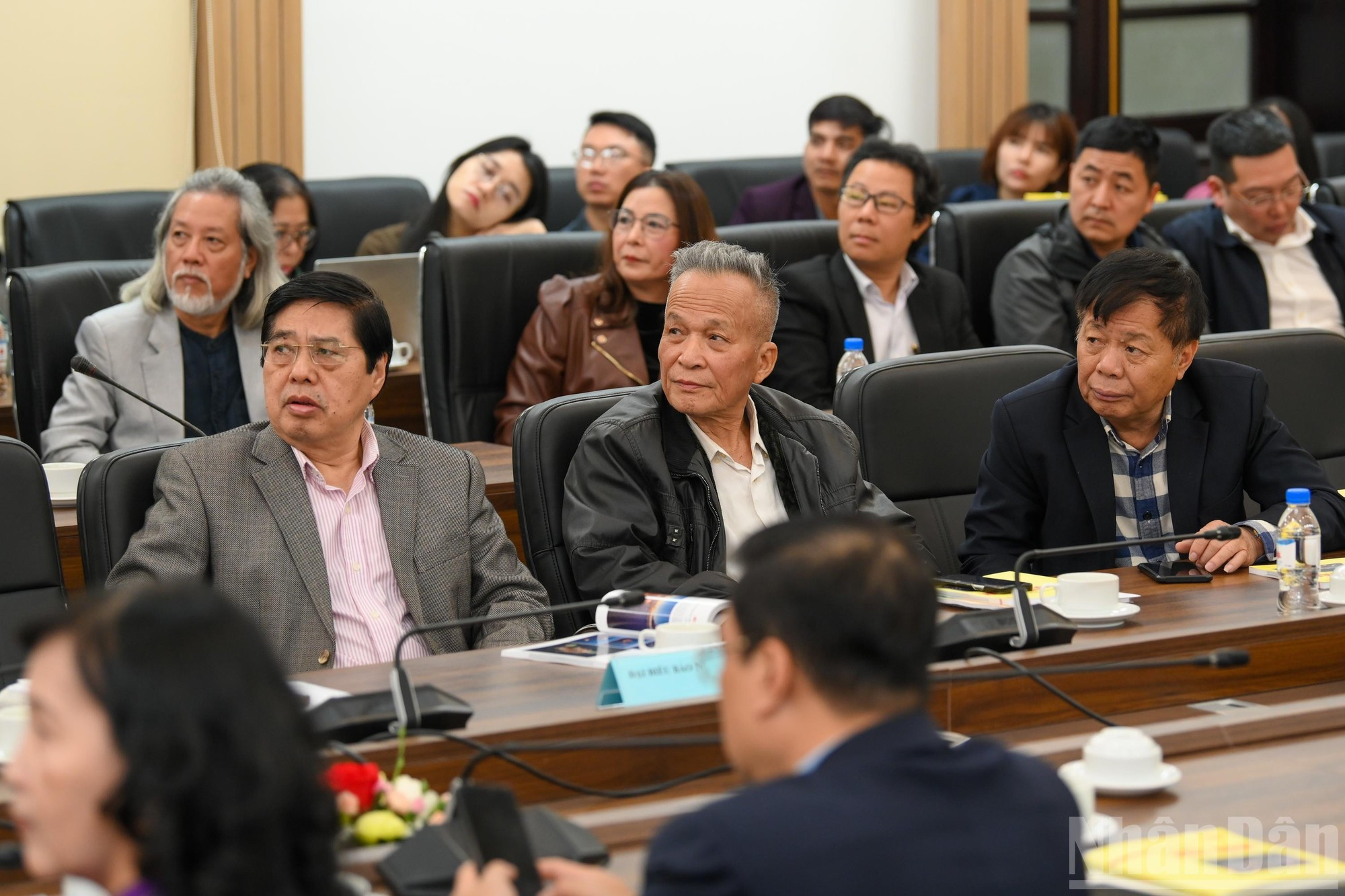 Delegados en el acto.