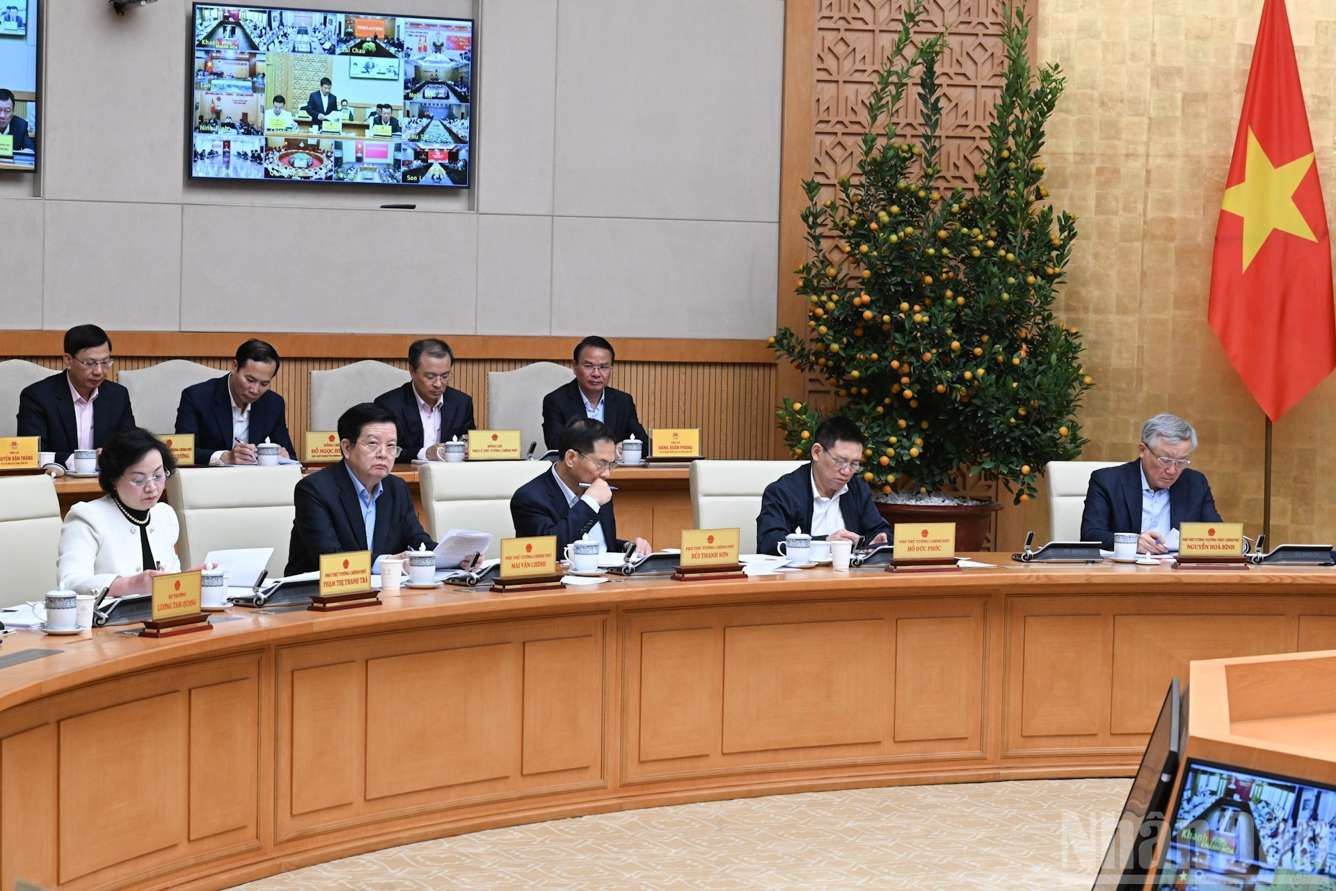 Asistentes a la reunión.