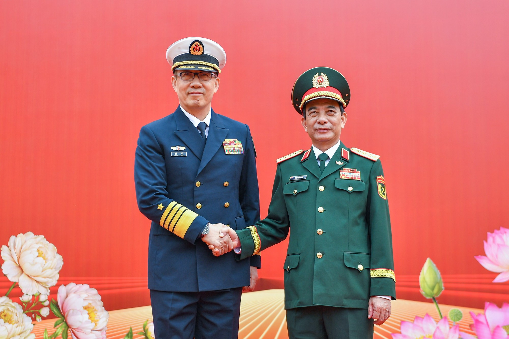 Van Giang y Dong Jun en el evento.